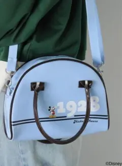 ehka sopo ミッキー　ボストンバッグ ショルダーバッグ　ディズニー