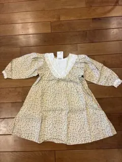 【新品未使用】apres les cours 花柄 ワンピース 120cm