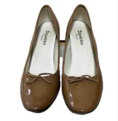 レペット Repetto パンプス ラウンドトゥ ハイヒール エナメルのサムネイル
