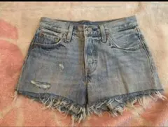 Levi's デニムショートパンツ サイズ24