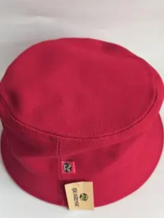 BEARROSE 赤 バケットハット男女兼用