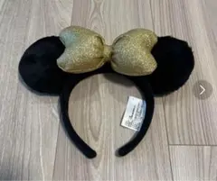 Disney ミニー カチューシャ キラキラゴールド ディズニー 上海ディズニー