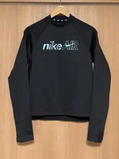 美品 NIKE AIR ミッドレイヤー 長袖 ロンT 黒 ナイキ ランニングのサムネイル