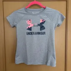 UNDER ARMOUR グレー Tシャツ YLG