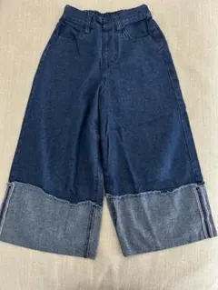 MPS デニム ワイドパンツ 120サイズ　春夏