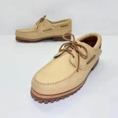 【極美品】Timberland 3eye ボートシューズ 30㎝ ライトベージュ