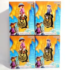 【まとめ割】ディズニー ズートピア2 ジュディ ニック フィギュア４体セット