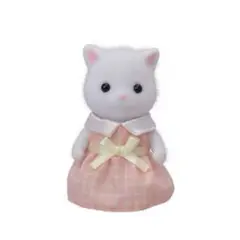 ペルシャネコの女の子 ホワイト 人形 シルバニアファミリー