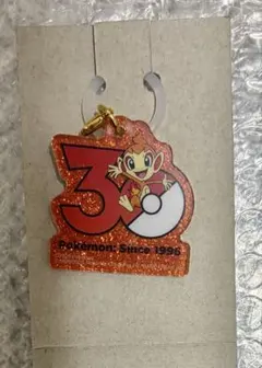 ポケモン ポケチャーム 30周年ロゴマスコット　ヒコザル