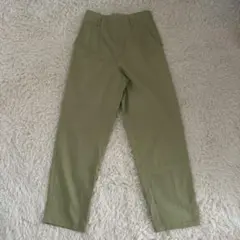 レディース服 ズボン パンツ オリーブグリーン カジュアルパンツ