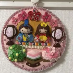 フェルトリース】夏祭り⭐︎花火⭐︎壁飾り - メルカリ