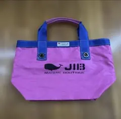 JIB トートバッグ ピンク ブルー記名無しのサムネイル