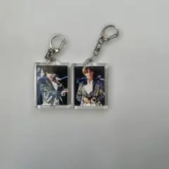 アクリルキーホルダー 2つの写真付き