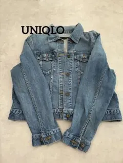 デニムジャケット Gジャン レディース アウター UNIQLO L XL