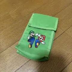 SUPER MARIO マリオ ルイージ ポーチ カラビナ付き