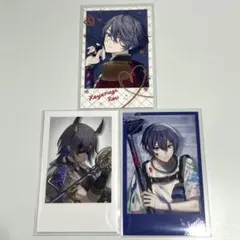 にじさんじ 小柳ロウ チェキ風カード デビュー バレンタイン 3枚セット