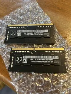 PC4 4GBが2枚　　PC4-2666V