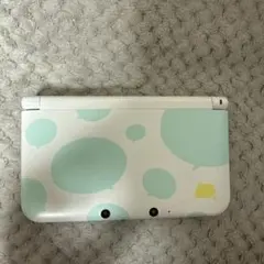 ニンテンドー3DS LL 水色バブル模様 本体