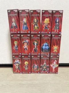 ワールドコレクタブルフィギュア　ワンピース　FILM RED vol.1〜3