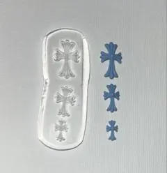 クロスモールド　シリコンモールド　クロス　十字架　ネイル　アート　ネイルパーツ