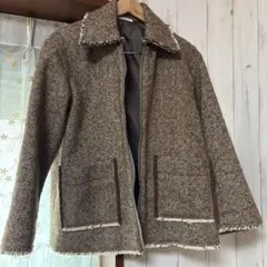 ユナイテッドアローズ　ヘリンボーンパターン カジュアルジャケット