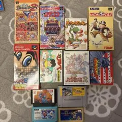 スーパーファミコン ・ファミコンゲームカートリッジセット　まとめ売り