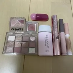 メイク用品8点まとめ　ジルリーン　キャンメイク　メイベリン　デイジーク　セザンヌ
