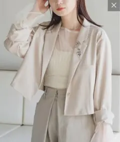 即日発送　タグ付き新品　【Kastane】カルゼテーラードジャケット