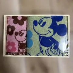 ミッキーマウス タオル2枚セット 第一生命のノベルティです