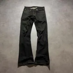 00s Levi's 607 flare denim y2k スーパーロング