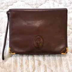 ☆美品☆カルティエ マルチェロライン ストラップ付きクラッチバッグ ポーチ ☆美品☆カルティエ マルチェロライン ストラップ付きクラッチバッグ