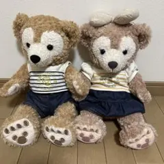 ダッフィーとシェリーメイ ぬいぐるみセット