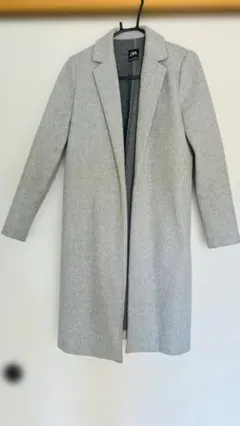 ZARA ロングコート グレー レディース