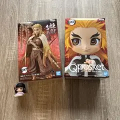 鬼滅の刃 Qposket フィギュア 絆ノ装 拾ノ型 煉獄杏寿郎 2点セット