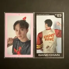 Straykids Social path バンチャン ステッカー 2枚セット