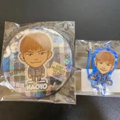 NAOTO 缶バッジ&背景ありクリーナー