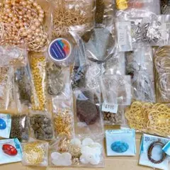 ハンドメイド　アクセサリーパーツまとめ売り　41