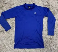 umbro 裏起毛インナー ブルー 160
