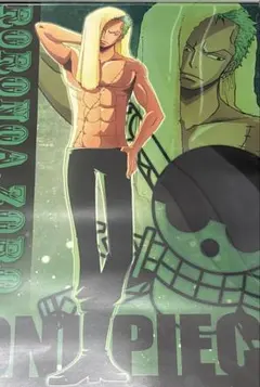 ワンピース　麦わらストア　漢たちの休息　ポスターコレクション　ポスター　ゾロ