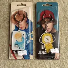 BTS ジミン　キーリング2個セット　JIMIN キーホルダー
