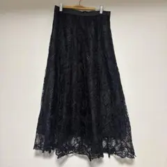 ロングスカート　フリル