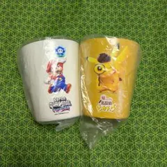【２個セット】オリジナル ステンレスタンブラー ピカチュウ＆マリオ