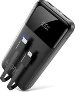 モバイルバッテリー 大容量 40000mAh 5台同時充電 軽量 PSE 358