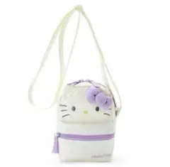 Hello Kitty ショルダーバッグ ホワイト/ラベンダー