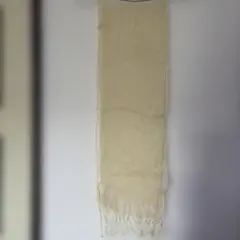 日本製 綿100% クリーム色 ストール