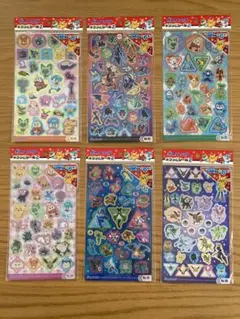 ポケモンキラッとシール2 全6種類