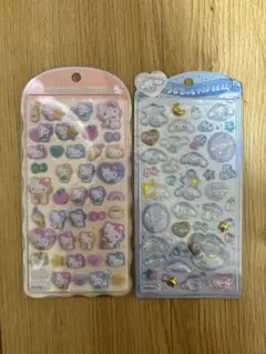 【正規品】　うるちゅるポップシール コットンパフィシール　シナモン　キティ