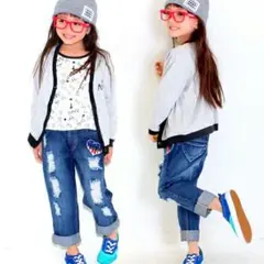 ANAP kids♡ロンT＆カーデset