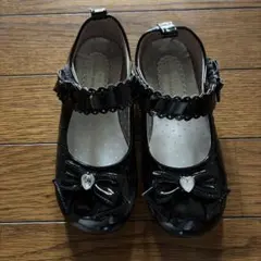 CATHERINE COTTAGE ブラックフォーマルシューズ 19.0