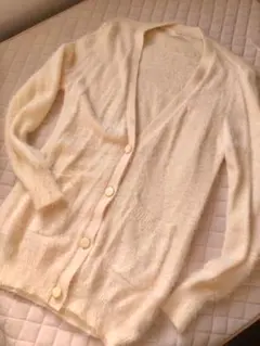 新品試着のみ♪OLIVE girl アイボリー カーディガンフワフワ可愛い♪